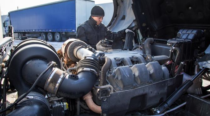 moteur camion