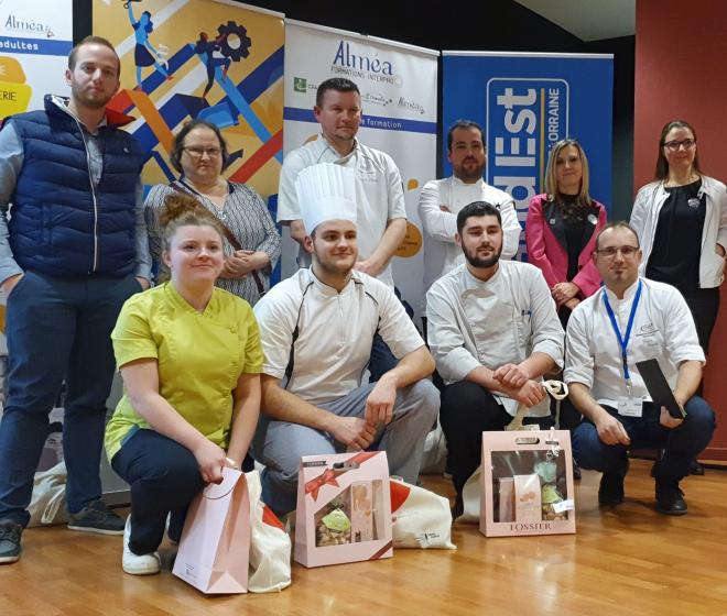 Finalistes en Pâtisserie