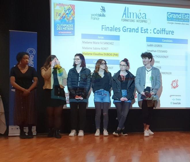 Finalistes en Coiffure