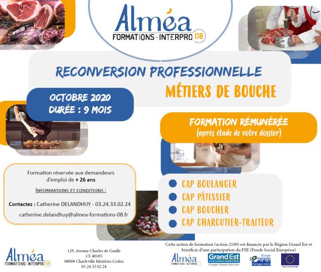 reconversion pro CAP metiers de bouche