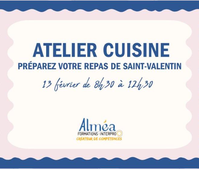 Atelier Cuisine Saint Valentin